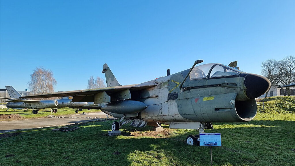 A-7 Corsair II side view