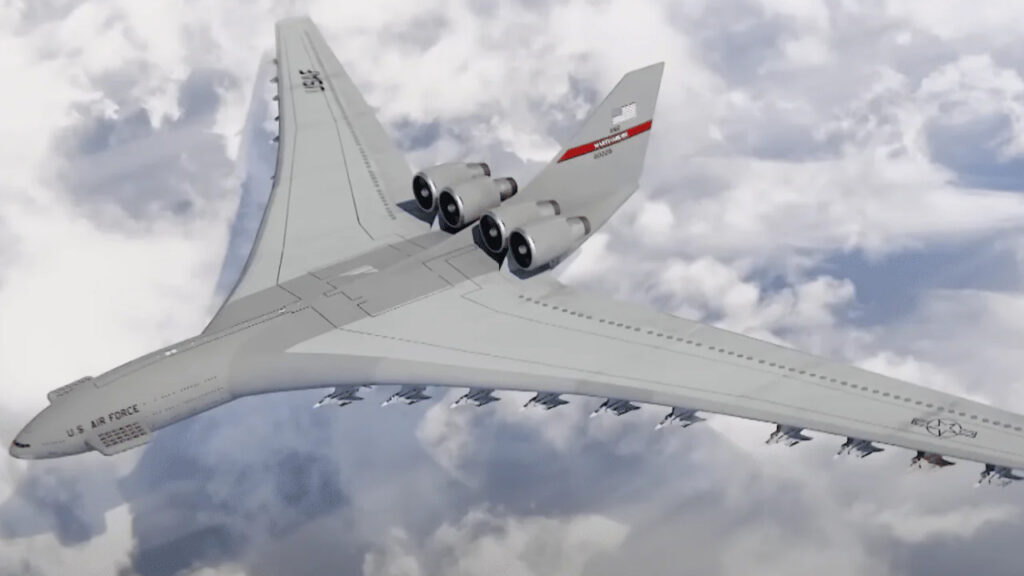 CL-1201 in flight