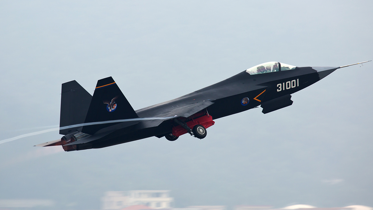 China J-31 in flight