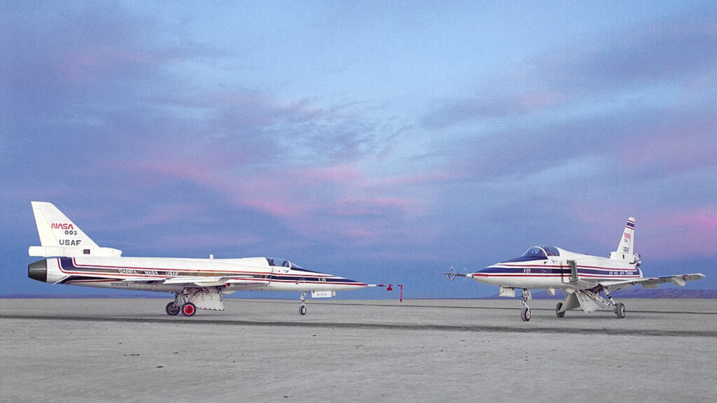 Grumman X-29 on land
