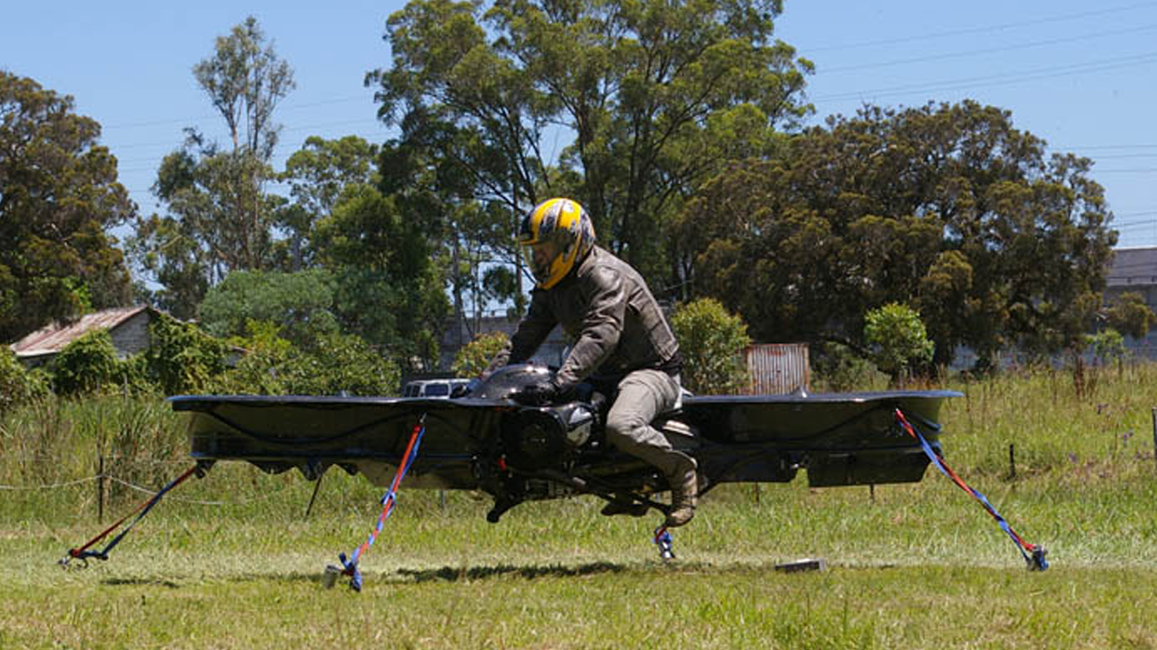Why This eVTOL Design Looks Like a Flying Motorcycle
