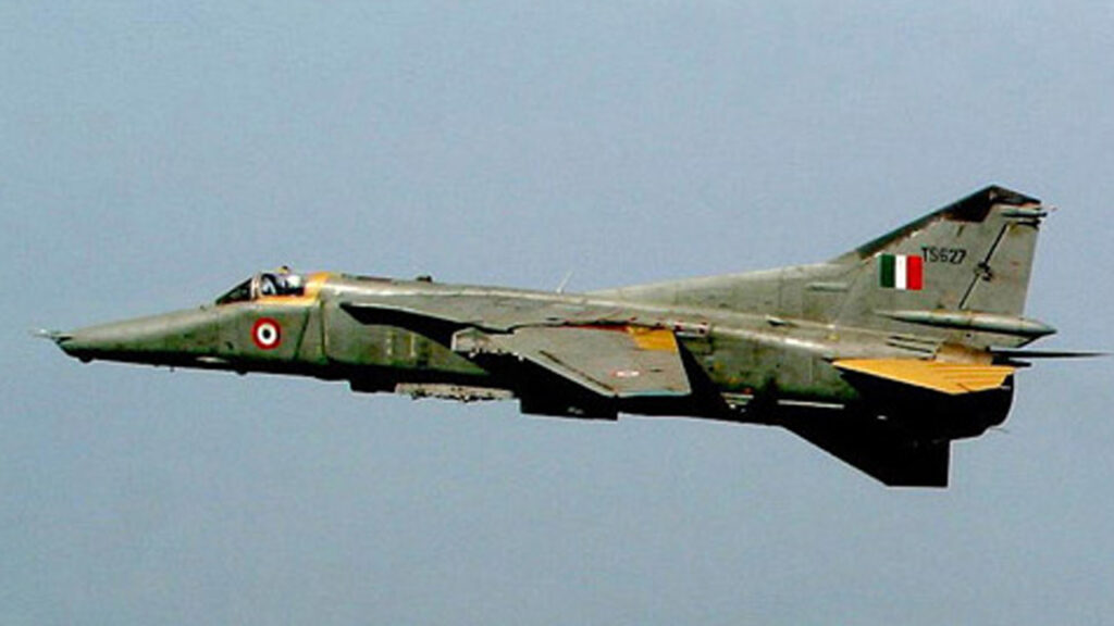 MiG-27 in flight