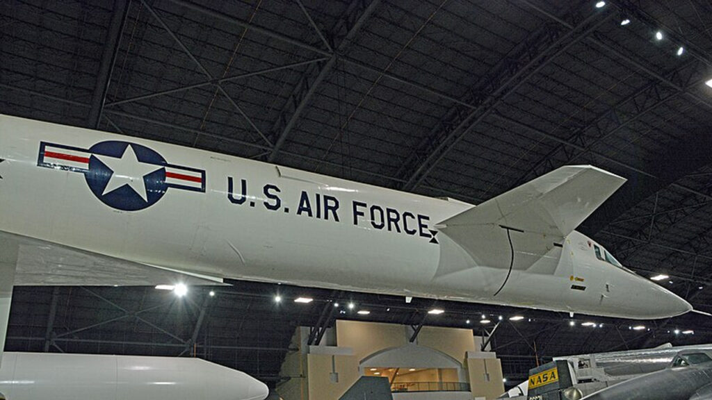 North American XB-70 in museum