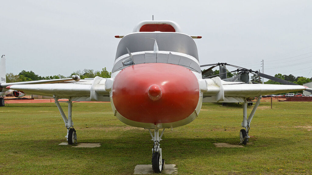 Ryan XV-5 Vertifan front view