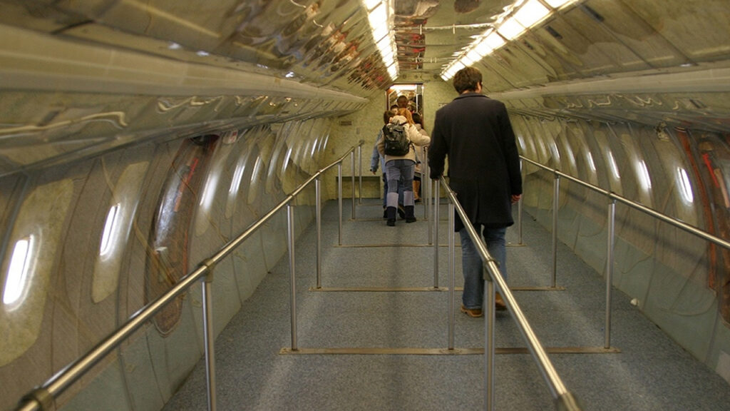 Tu-144 inside view