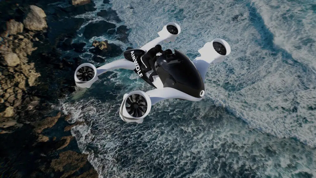 airwolf in flight