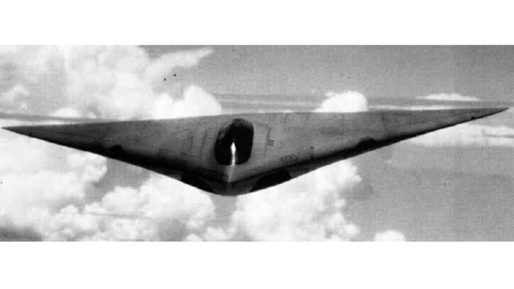 A-12 Avenger II black and white
