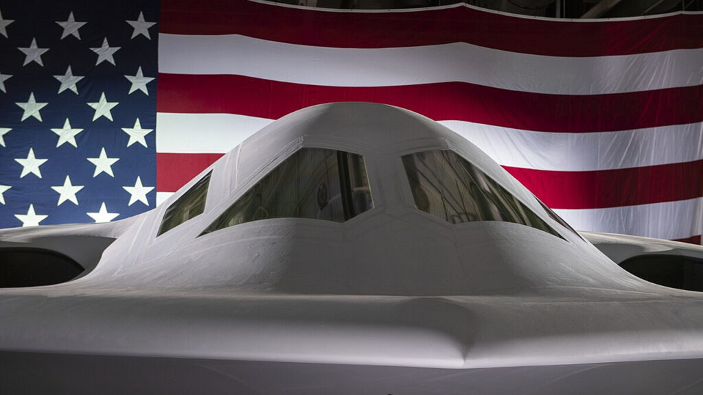 B-21 raider close up