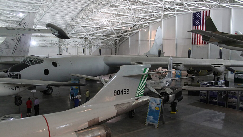 Convair B-36 in museum