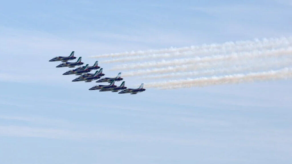 jets in flight