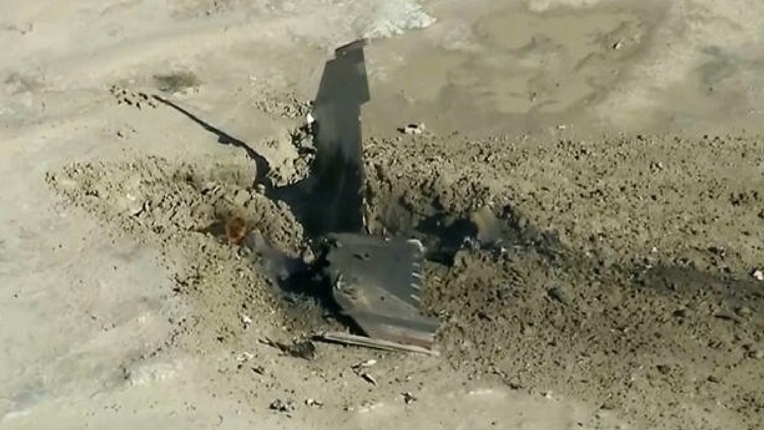 Air Force Pilot Safely Ejects Before F-16 Fighter Jet Crashes in California Desert