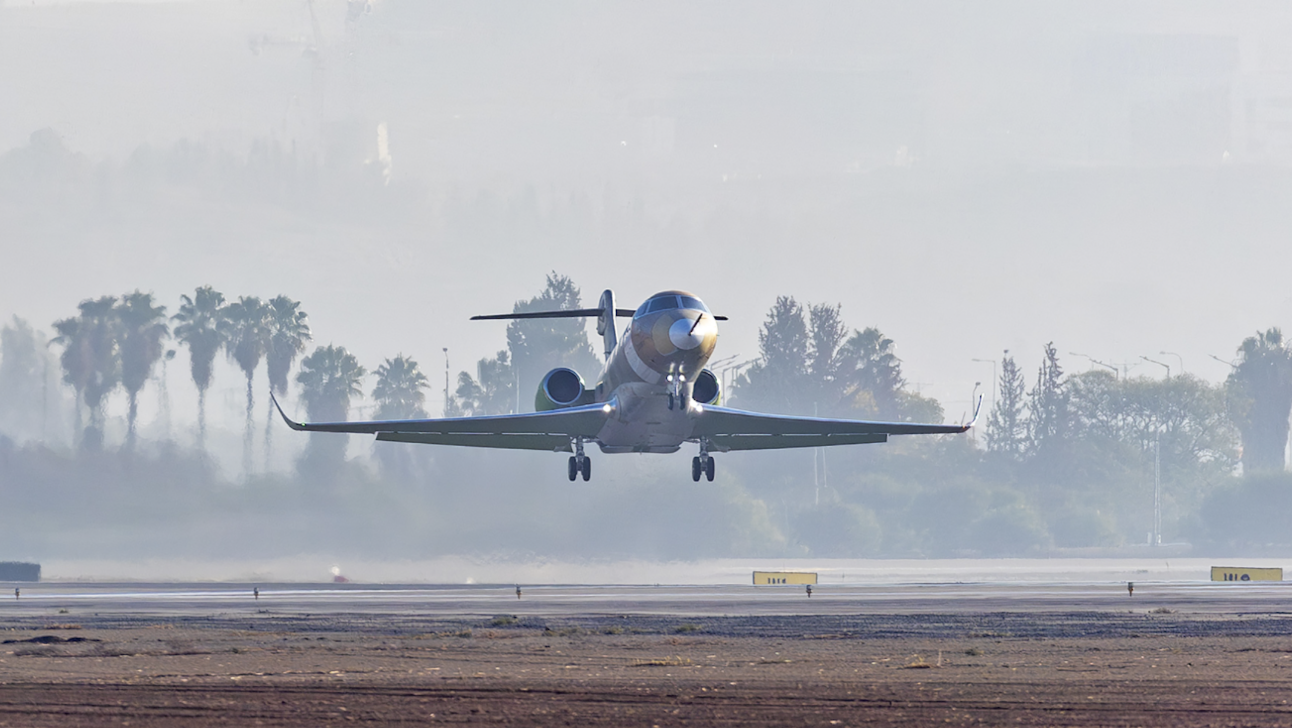 Georgia-Based Gulfstream's New G300 Makes First Flight in Israel