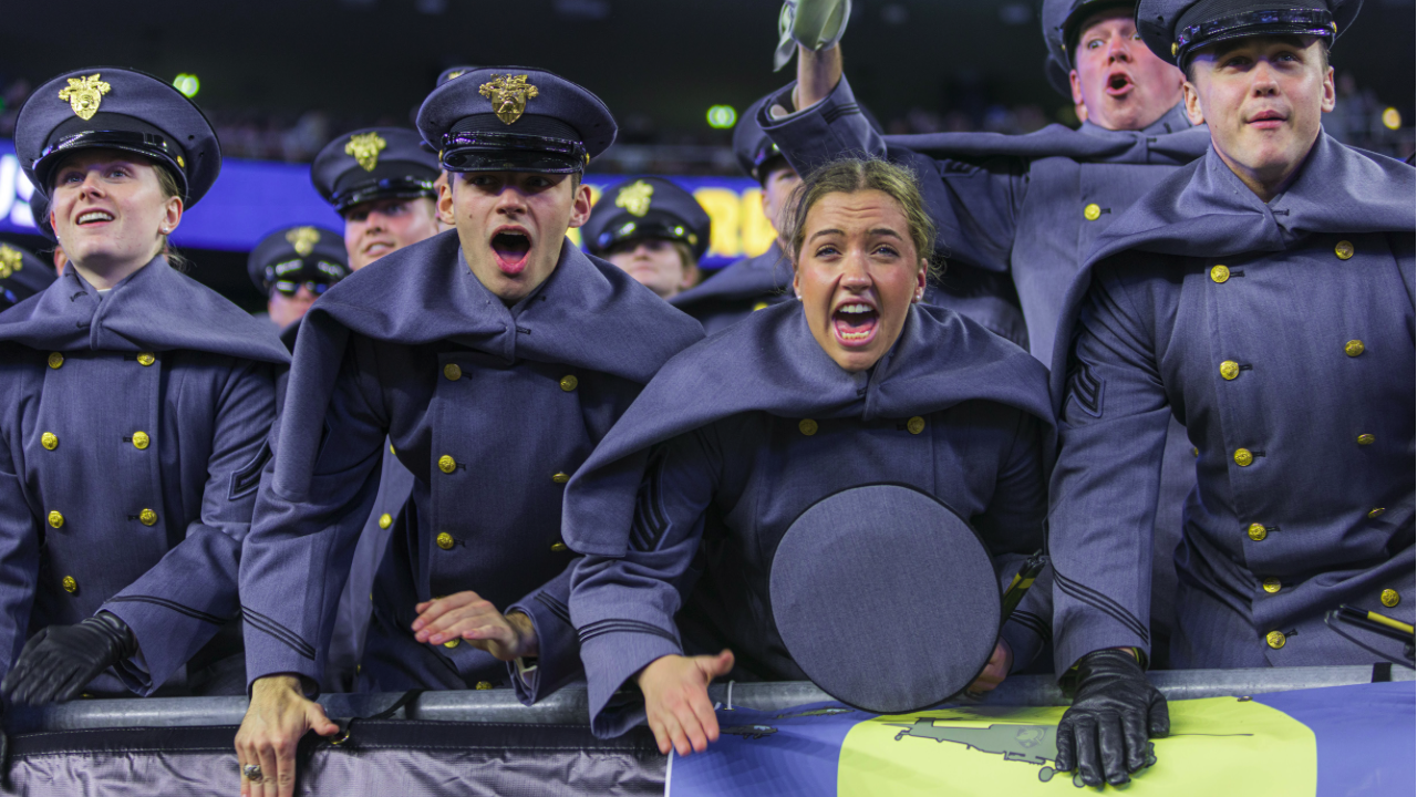 National anthem for Army-Navy game goes viral for right reason