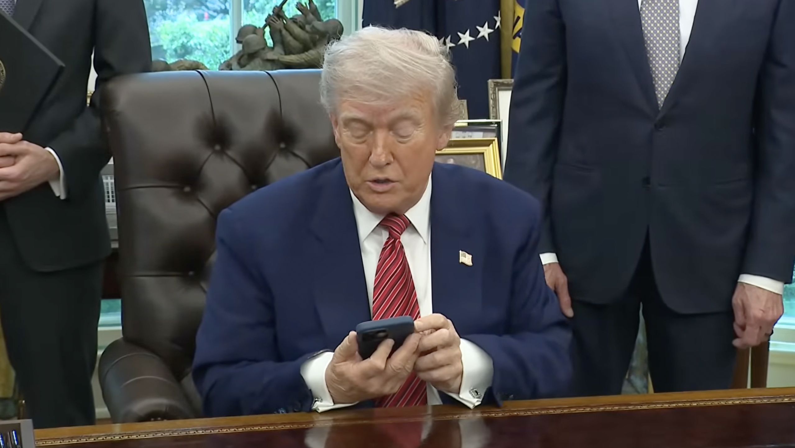 Trump Just Shared an Article from the New York Post Saying, “Putin ‘Attack’ Bluster Shows Russia Is the One Standing in the Way of Peace.”