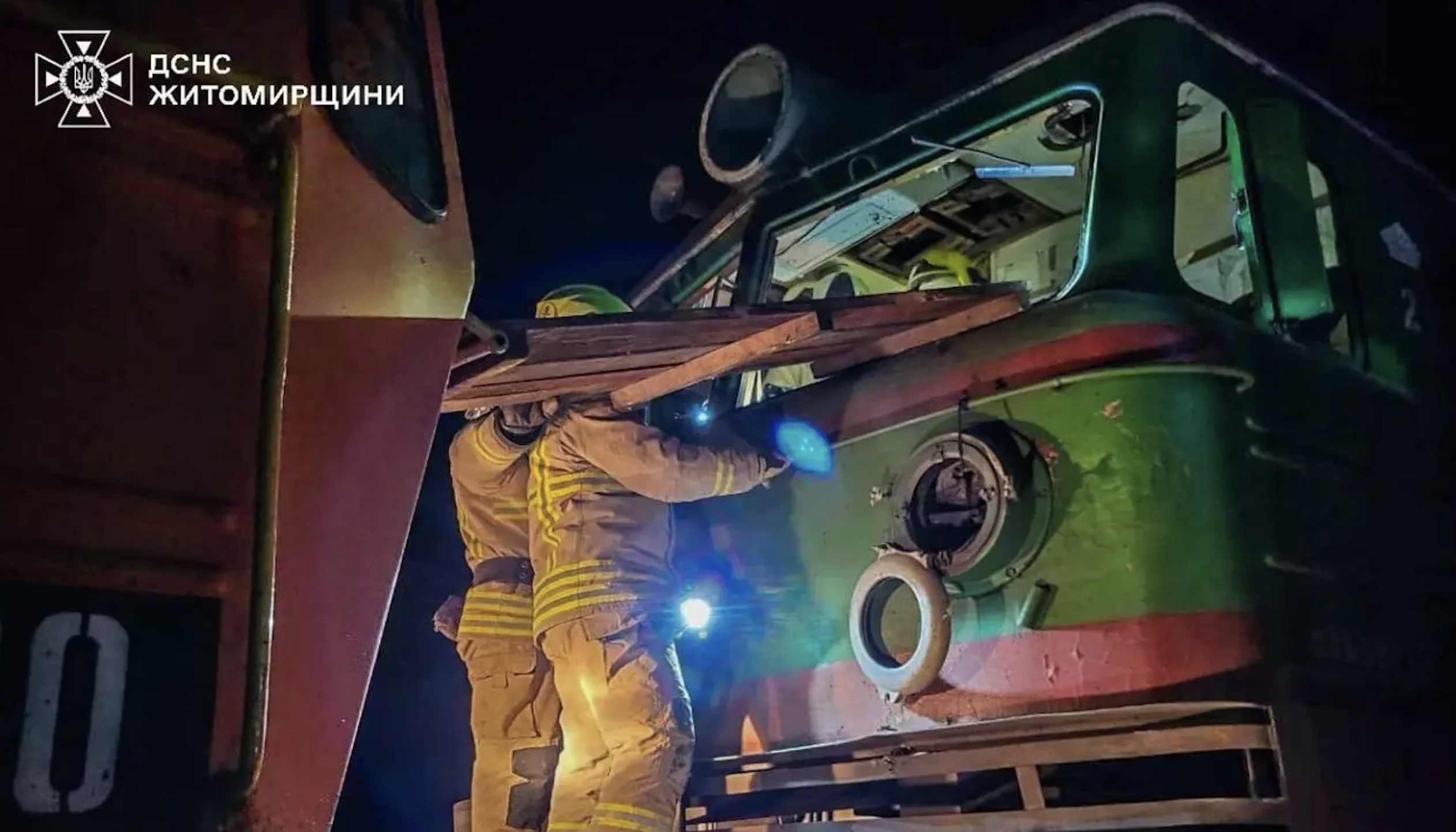 Russian Drone Strike Derailed Freight Train, Injured Four