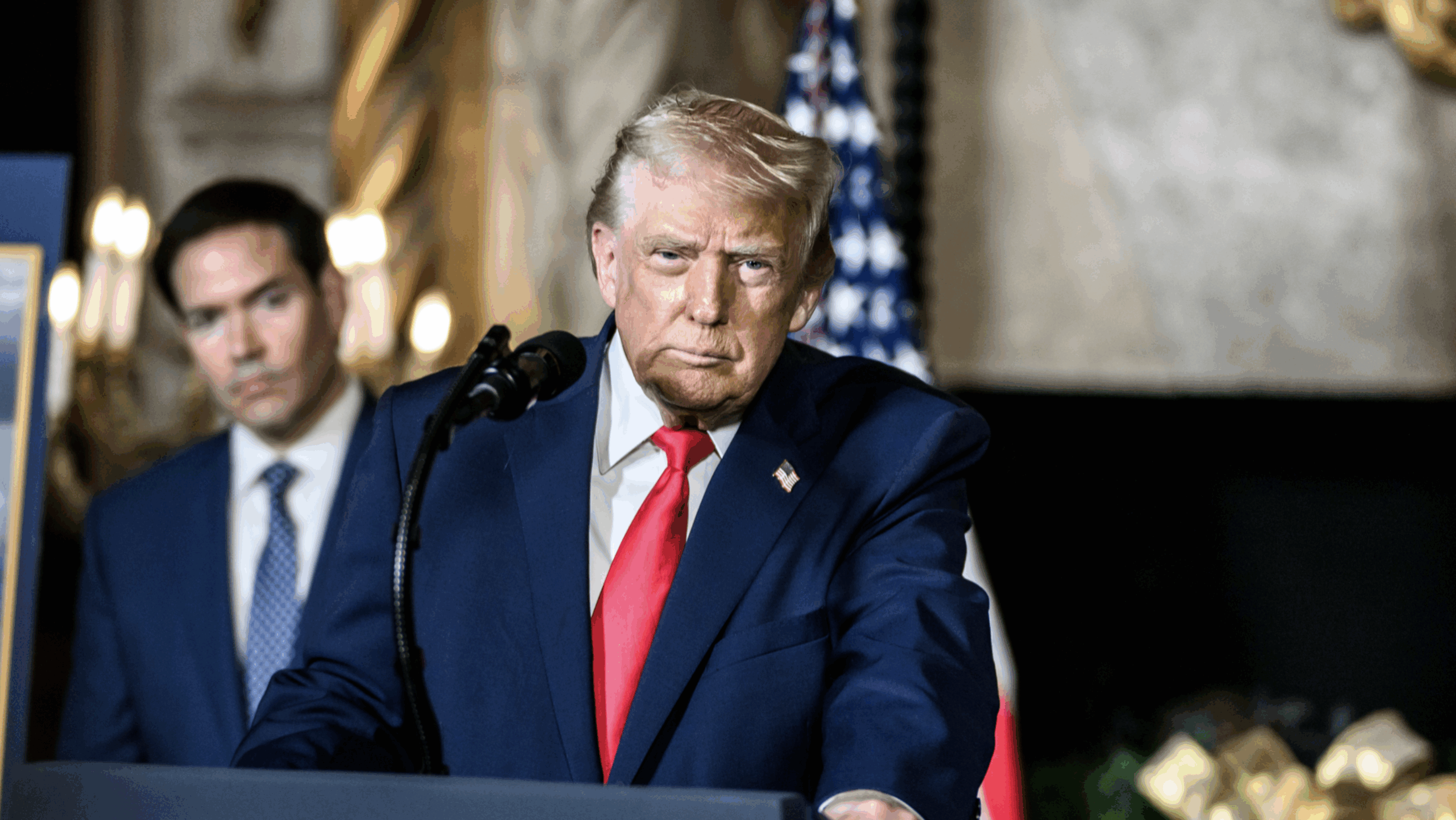 Trump Says U.S. Will “Knock Them Down” if Iran Keeps Developing Weapons