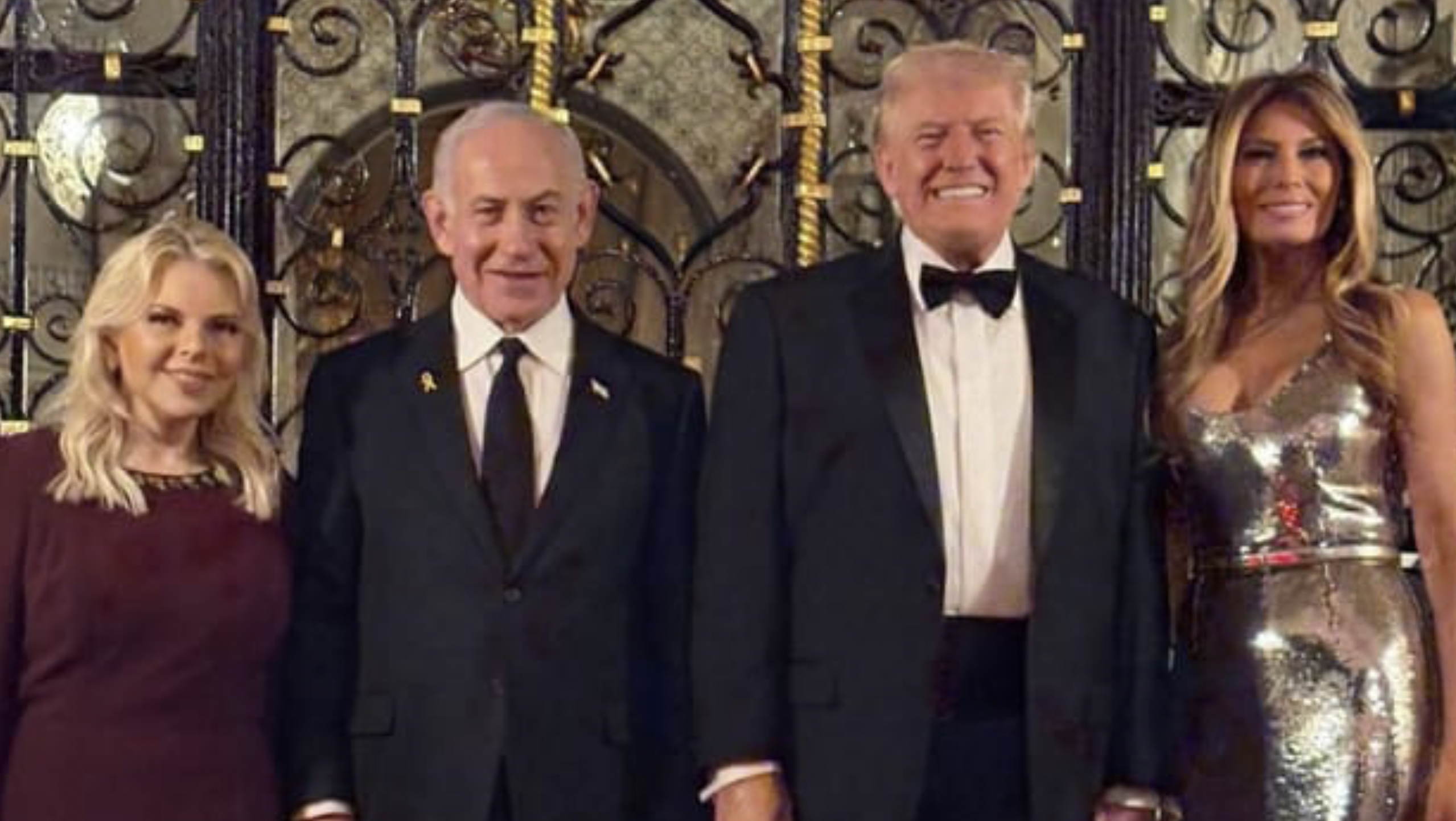 Trump Hosts Israeli Prime Minister Netanyahu for New Year’s Eve Gala in Florida Amid Ceasefire Talks