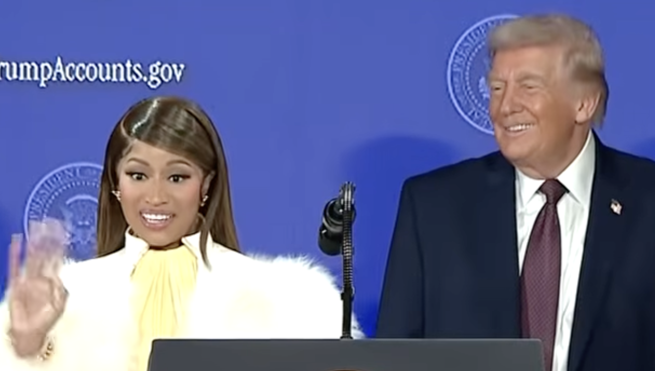 “I Am Probably the President’s Number One Fan. That’s Not Going to Change” — Nicki Minaj Declares Unwavering Support — “The Hate or What People Have to Say Does Not Affect Me at All, It Actually Motivates Me to Support Him More”