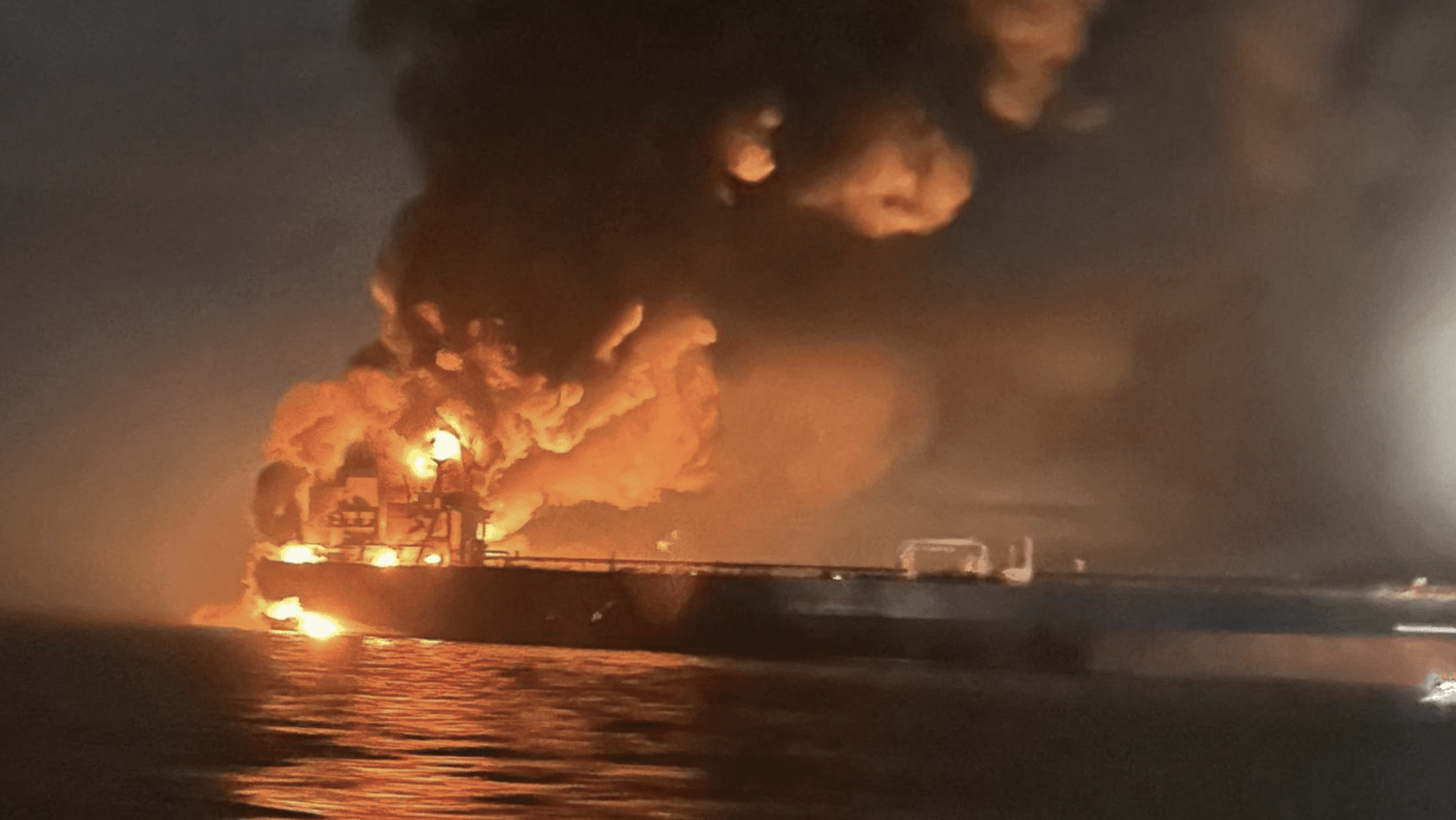 Russia-Bound Oil Tanker Struck by Drone in Black Sea
