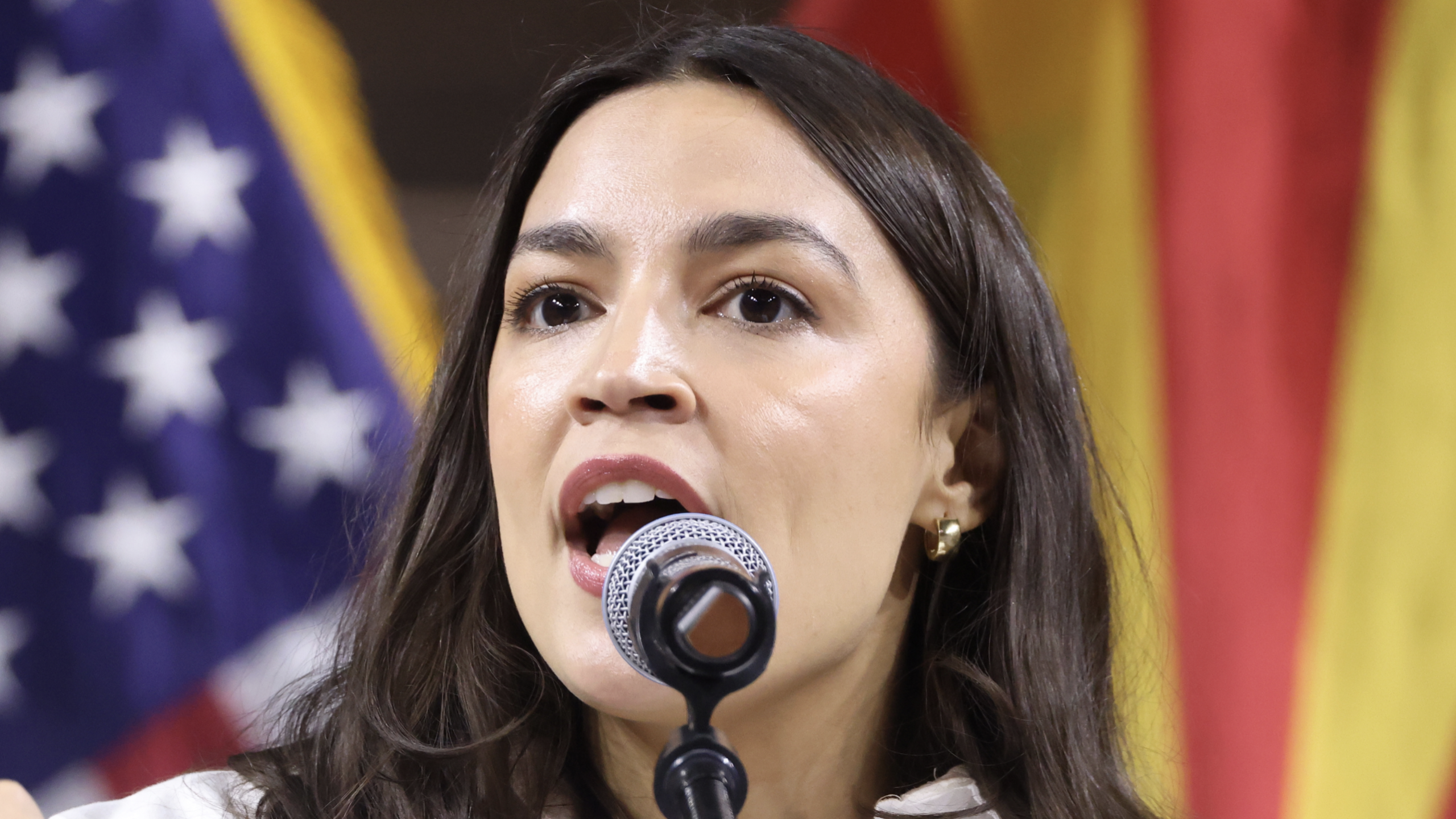 “They Are Looking to Withdraw the US From the Entire World So That We Enter an Age of Authoritarians Who Can Carve It Up,” Rep. Alexandria Ocasio-Cortez Insists — “Donald Trump Commands the Western Hemisphere and Latin America as His Personal Sandbox, Where Putin Saber-Rattles Around Europe and Tries to Bully Allies”