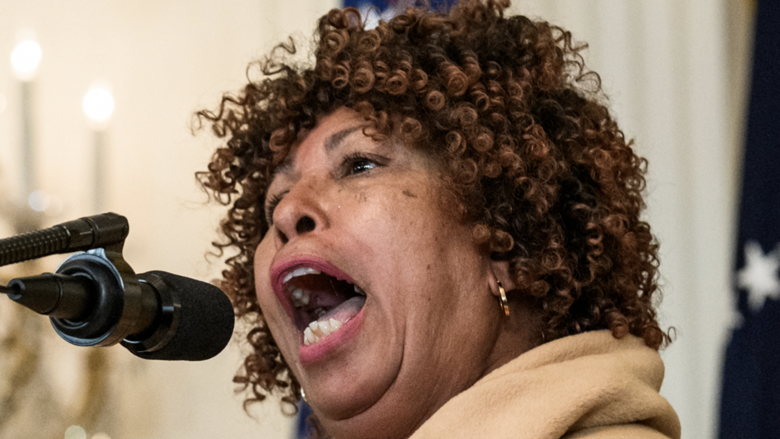 “I Love Him,” Felicia Praises President Trump, Says She “Don’t Want to Hear Nothing You Got to Say About That Racist Stuff — I’m Standing Up for Somebody That Deserves to Be Stood Up For. Get Off the Man’s Back, Let Him Do His Job, He Doing the Right Thing”
